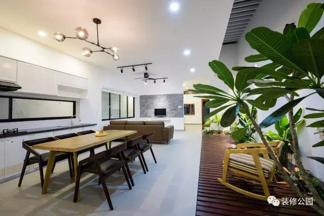 傳統堂屋加現代客廳，這才是農村別墅正確打開方式