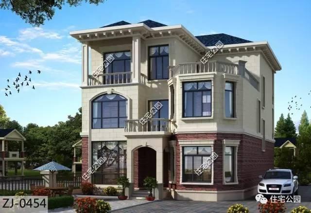 10X16米歐式別墅，外觀美，布局好，7臥室！