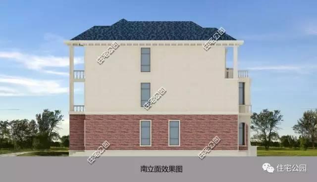 10X16米歐式別墅，外觀美，布局好，7臥室！