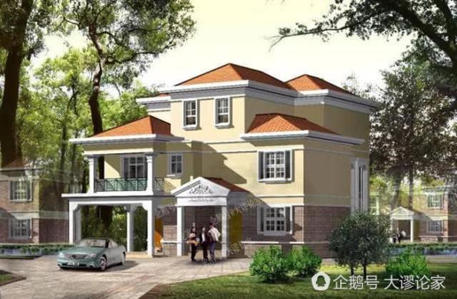 讓人既有面又有范的三層農村別墅，居然只花了50萬