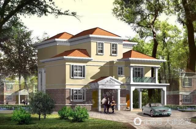 讓人既有面又有范的三層農村別墅，居然只花了50萬