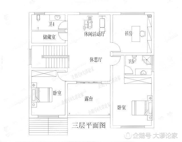 三層精致農(nóng)村小別墅設(shè)計圖，引領(lǐng)農(nóng)村的建房潮流