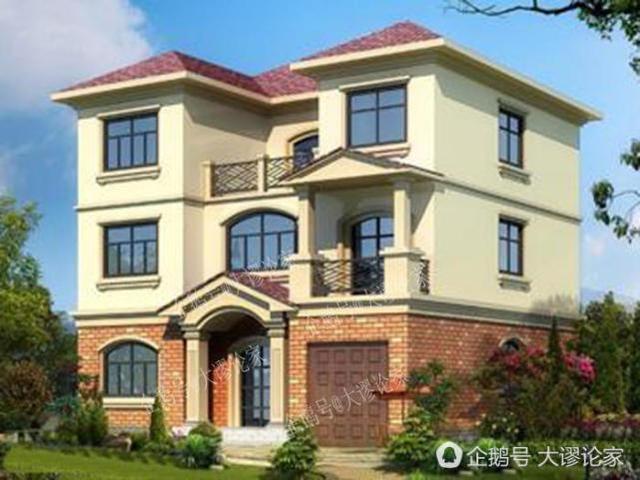 三層精致農(nóng)村小別墅設(shè)計圖，引領(lǐng)農(nóng)村的建房潮流