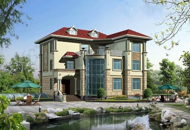 5款農村別墅戶型，第一套最經典，第五套好豪華