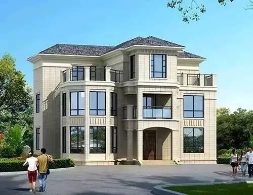 5款農村別墅戶型，第一套最經典，第五套好豪華