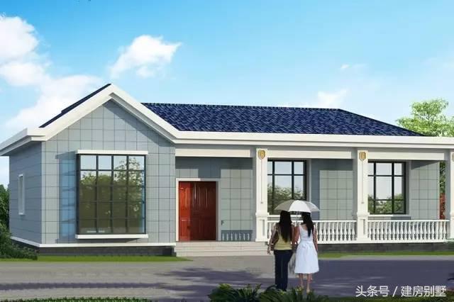兩套一層農村別墅戶型，爺奶看上第一套，爸媽喜歡第二套