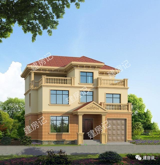 建造這款三層農村別墅，鄰居看到直接懵逼了