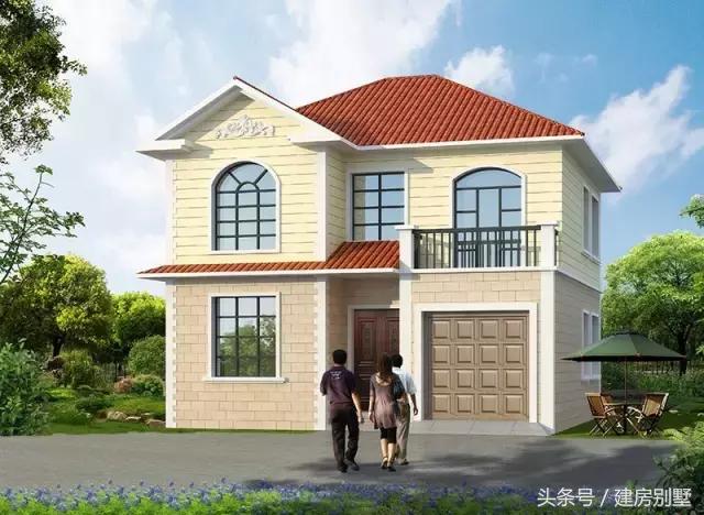 3款開間10米的農村別墅戶型，小地基建別墅更精致，大地基羨慕不來