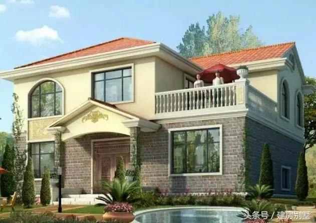 3套30萬就能建的二層農村別墅戶型，別再說建不起別墅了（含平面圖）