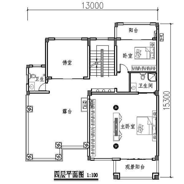 3套三層半的別墅戶型，一棟樓造價比北上廣一個廁所便宜