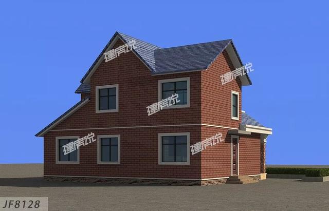 造價20萬內一層半小別墅方案圖，建好絕對值