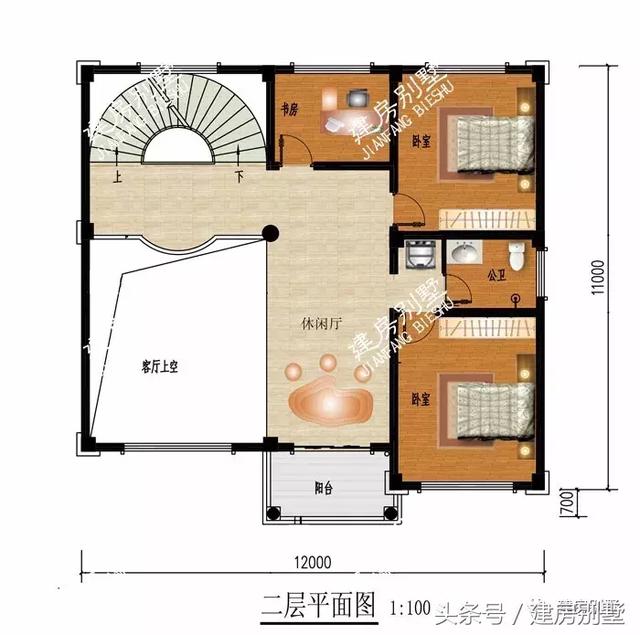 帶獨立廚房的三層別墅設計方案，農村還是喜歡獨立廚房設計