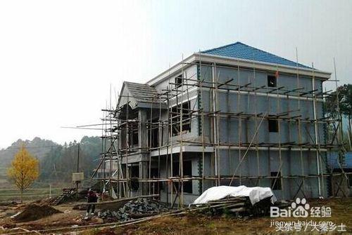 農村二層樓房的施工全過程