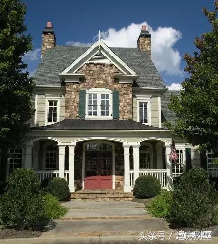 10棟比較純正的歐美風格別墅外觀效果圖片，好看