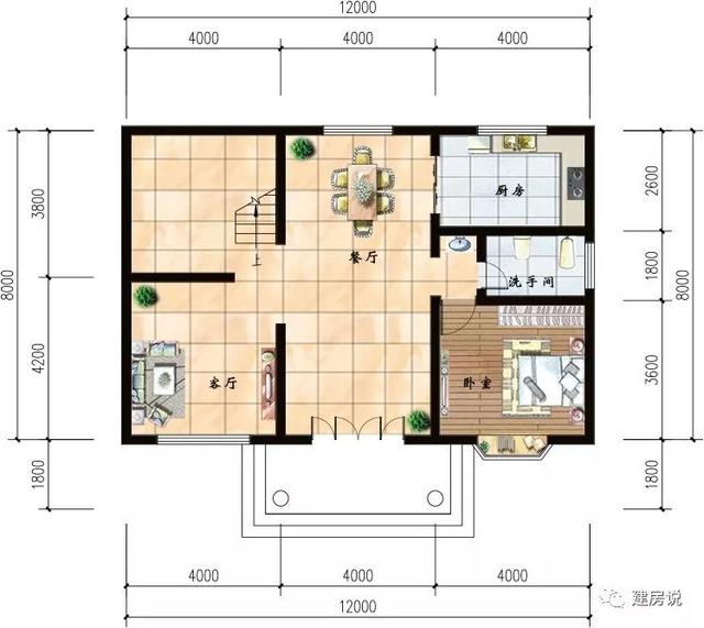 不攀比，只需20萬這幾套二層自建房圖紙隨意建