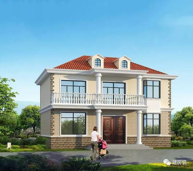 不攀比，只需20萬這幾套二層自建房圖紙隨意建