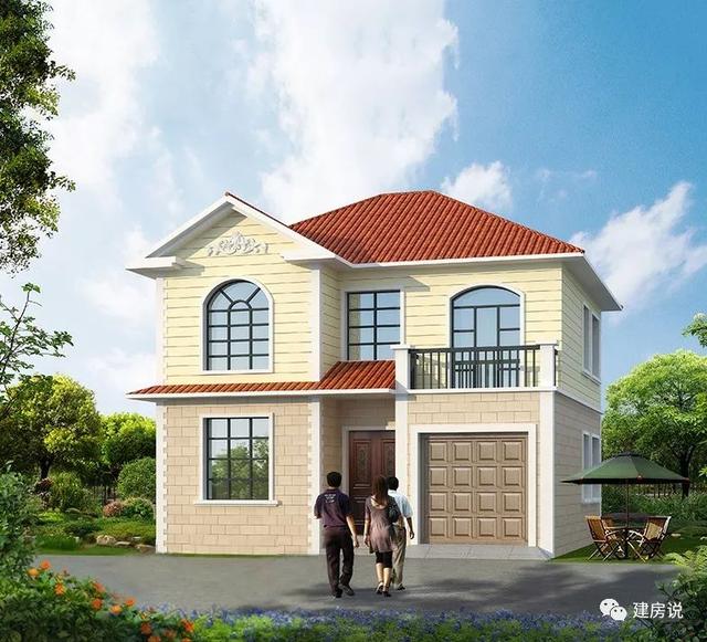 不攀比，只需20萬這幾套二層自建房圖紙隨意建