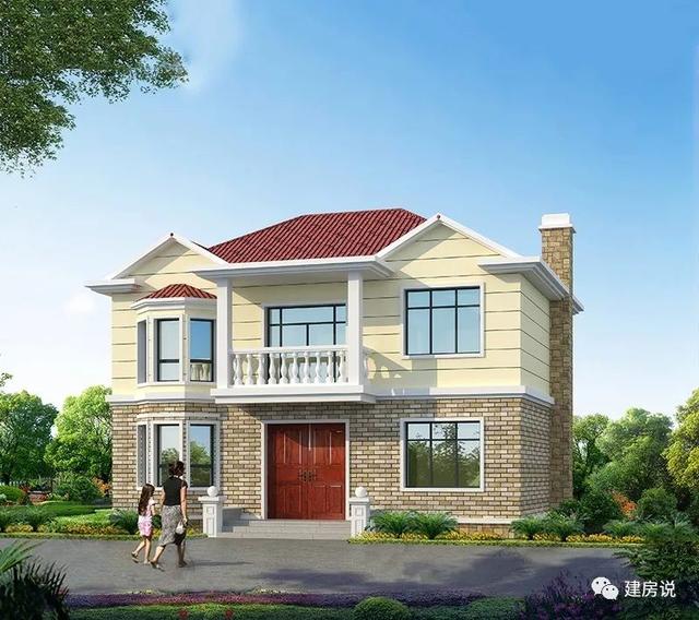 不攀比，只需20萬這幾套二層自建房圖紙隨意建