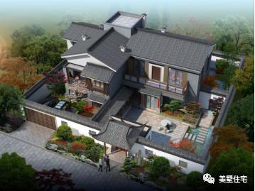 20款帶院子的別墅外觀效果圖，沒院子都不敢叫別墅