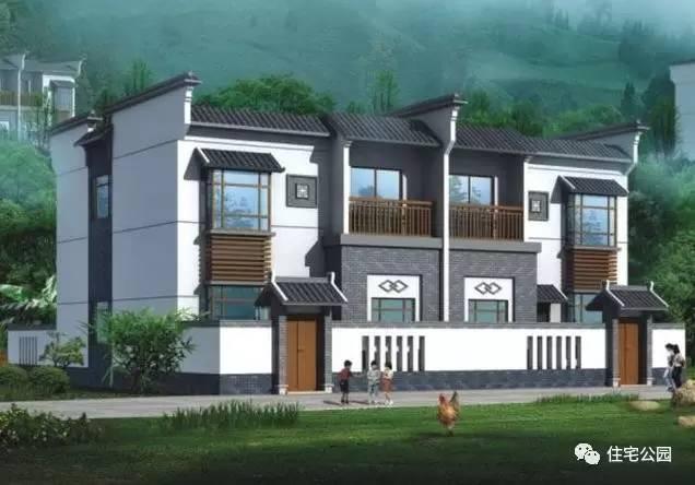 8X18米宅基地建起的雙拼別墅，有前庭后院！