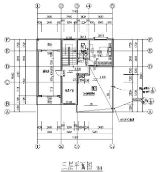27萬建3層別墅！坡頂造型簡潔，平面布置緊湊，采光通風良好！