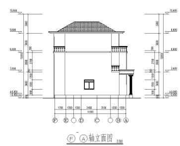 27萬建3層別墅！坡頂造型簡潔，平面布置緊湊，采光通風良好！