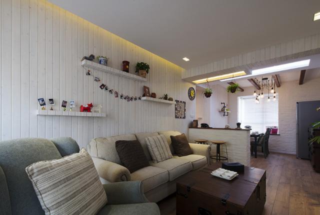 曬我家地中海風格，說真的，裝修成這樣子，給套別墅也不想換！