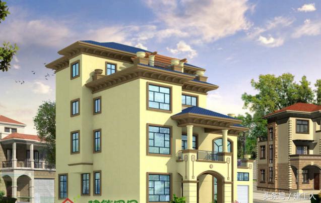 16米X13米四層高檔別墅設計方案！