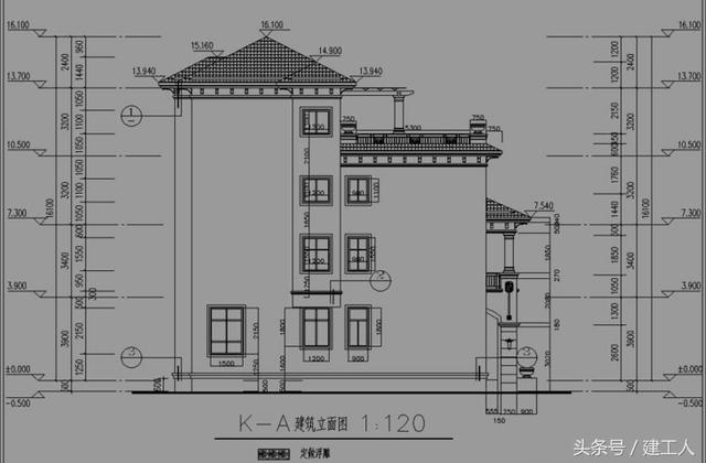 16米X13米四層高檔別墅設計方案！