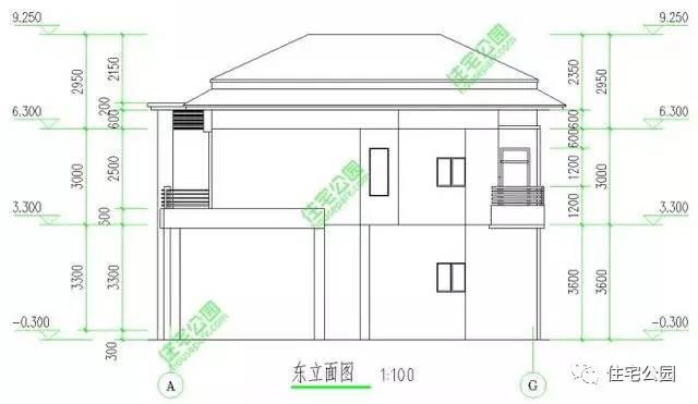 2層農(nóng)村小戶型別墅，露臺(tái)車(chē)庫(kù)全都有，這樣的房子才實(shí)用！