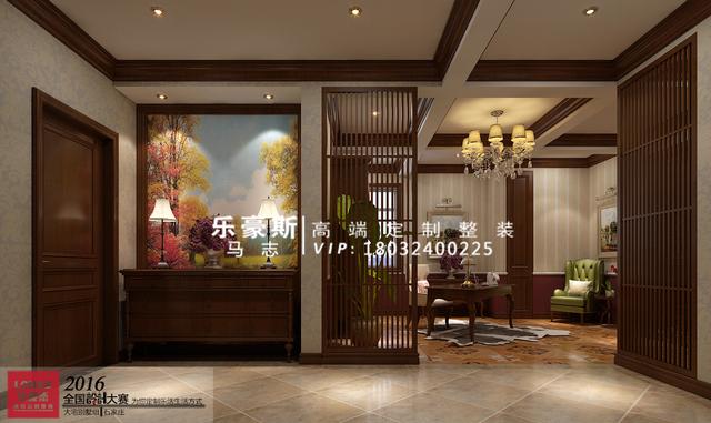 紅石原著別墅歐式風格，彰顯出主人的品味和修養