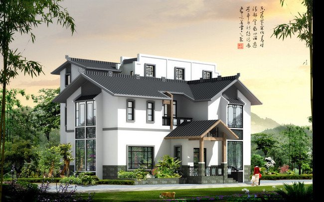 13.5X13.5米蘇式園林別墅設計方案！