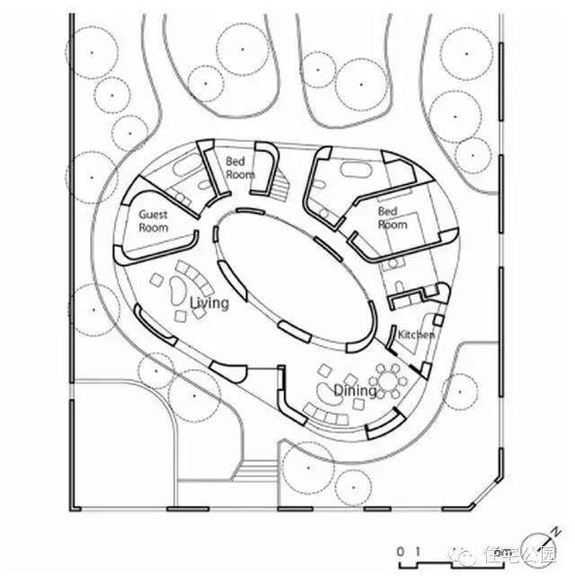 別墅 | 自建房別墅做成這樣也是絕了，滿眼的綠色！