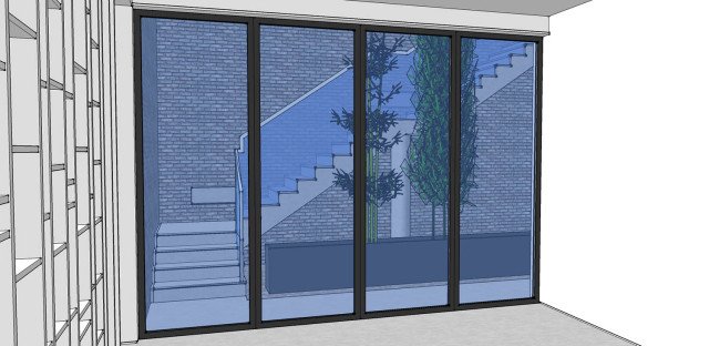 農村現代別墅，屋頂帶蓄水池，簡約時尚，