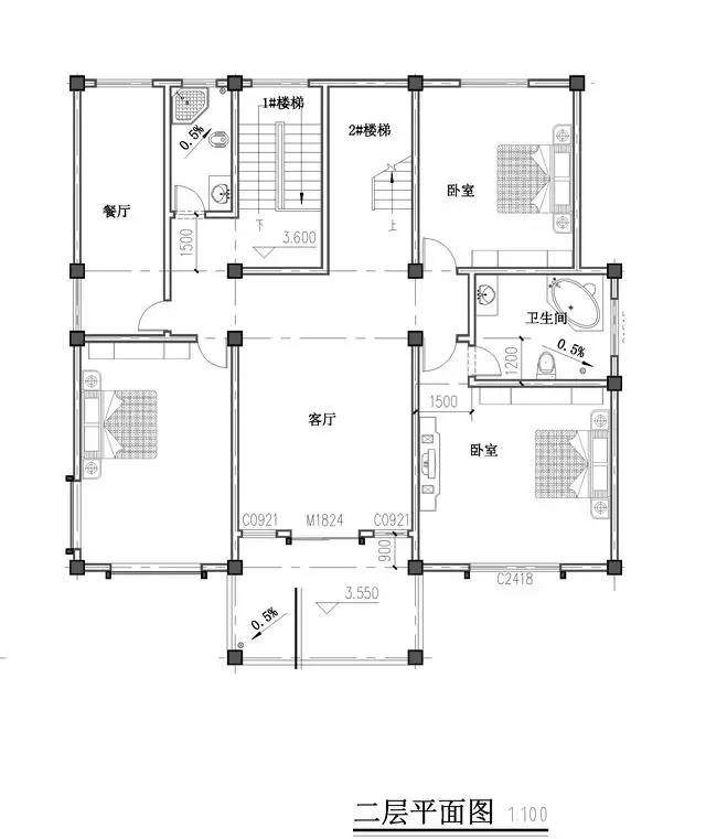 擇一城終老，選一處養老！農村三層奢華自建別墅設計圖紙！