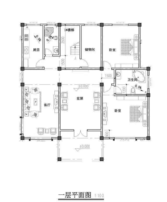 擇一城終老，選一處養老！農村三層奢華自建別墅設計圖紙！