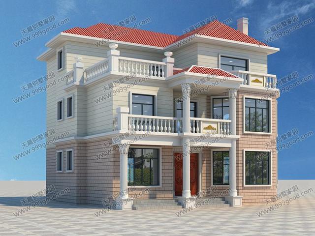 農村經典之作：兩套大氣別墅設計圖，布局實用，磚混框架任你選！