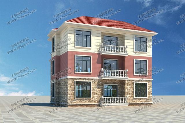 農村經典之作：兩套大氣別墅設計圖，布局實用，磚混框架任你選！