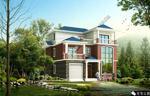 3層別墅戶型11X11米，一見傾心、布局好！