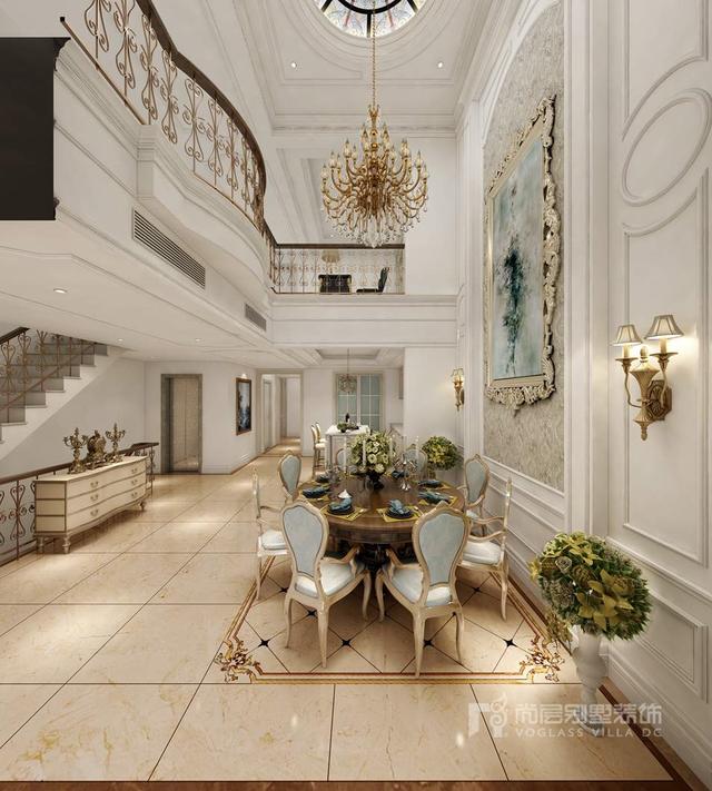 別墅裝修案例｜優雅典范與奢華浪漫的完美融合！