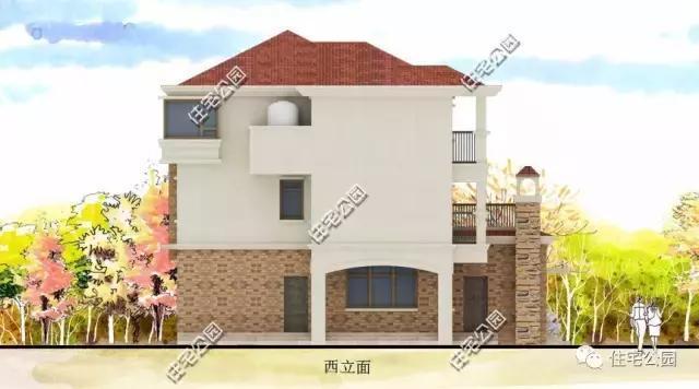 農(nóng)村自建3層別墅13X15米，獨(dú)立廚房、帶柴火房！