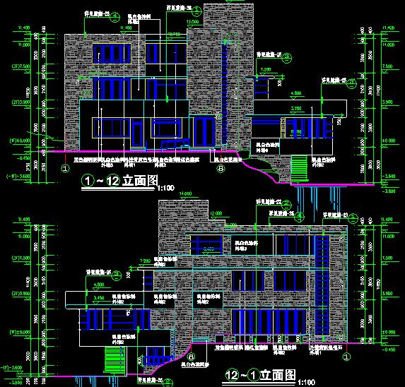39萬建3層別墅！全套圖紙（建筑，結構，暖通，給排水，電氣）
