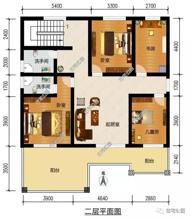 11X13米農村自建別墅，紅磚這樣用，經濟又漂亮！