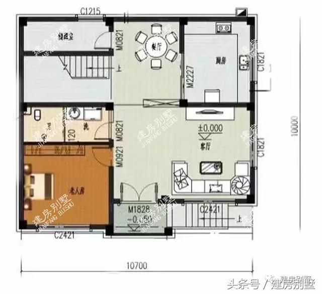 2套氣勢相當?shù)娜龑觿e墅戶型圖，哪套更好？