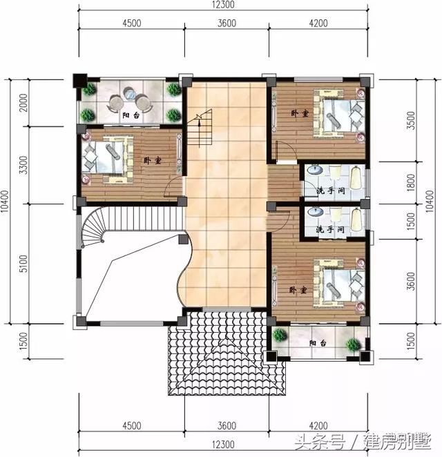2棟三層歐式自建樓房設(shè)計(jì)圖，隨便建一棟不愁找媳婦