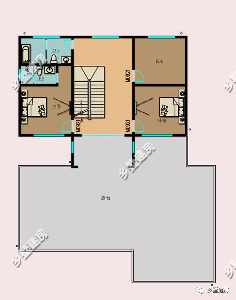傳統中式自建別墅與現代風格碰撞，看看你喜歡這種自建房嗎？