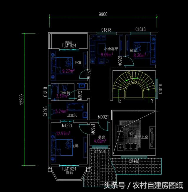 5款開間10米內(nèi)的三層樓房設(shè)計方案，造價不高還有面子