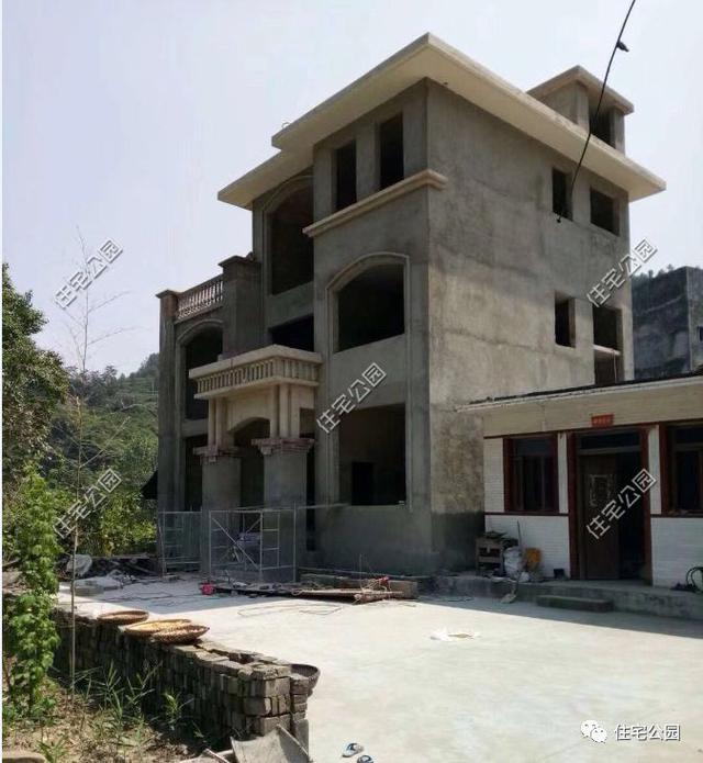 貴州小伙60萬建3層別墅，附設計圖和完工圖，讓城里人眼紅去吧