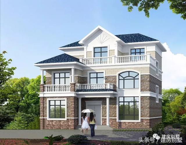 2款開間12米三層自建房屋設(shè)計圖，PK下，你喜歡哪款？