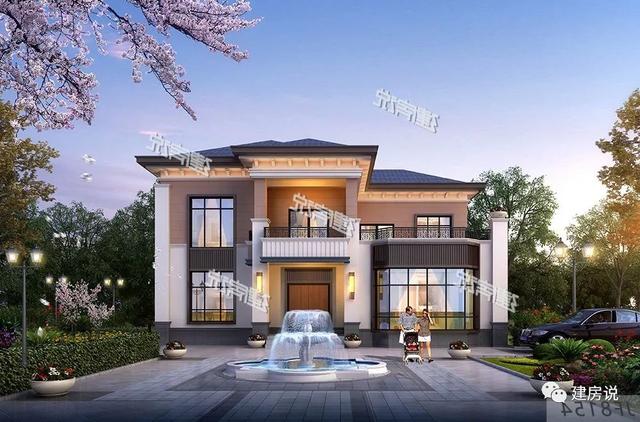 5套新中式房屋設計方案圖，經典耐看，比歐美風格更高端